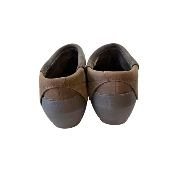 Merrell Drizzle Luxe Wrap Studded Brown Leather Clogs Size 7.5 - Picture 5 of 10